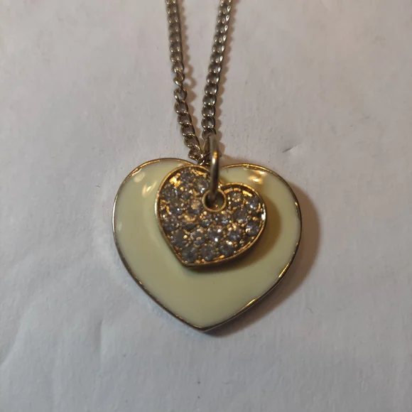 Forever 21 Gold-Tone Heart Necklace - Picture 2 of 6